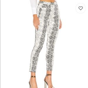 Superdown snakeskin pants - Revolve